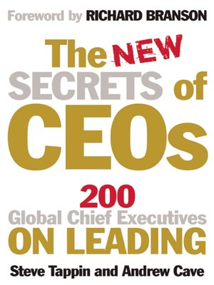 cover image of The New Secrets of CEOs